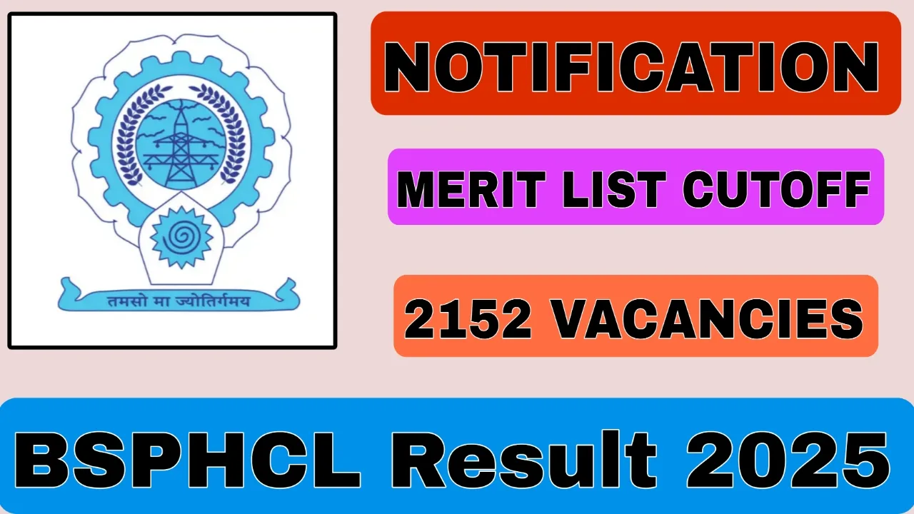 BSPHCL Result 2025